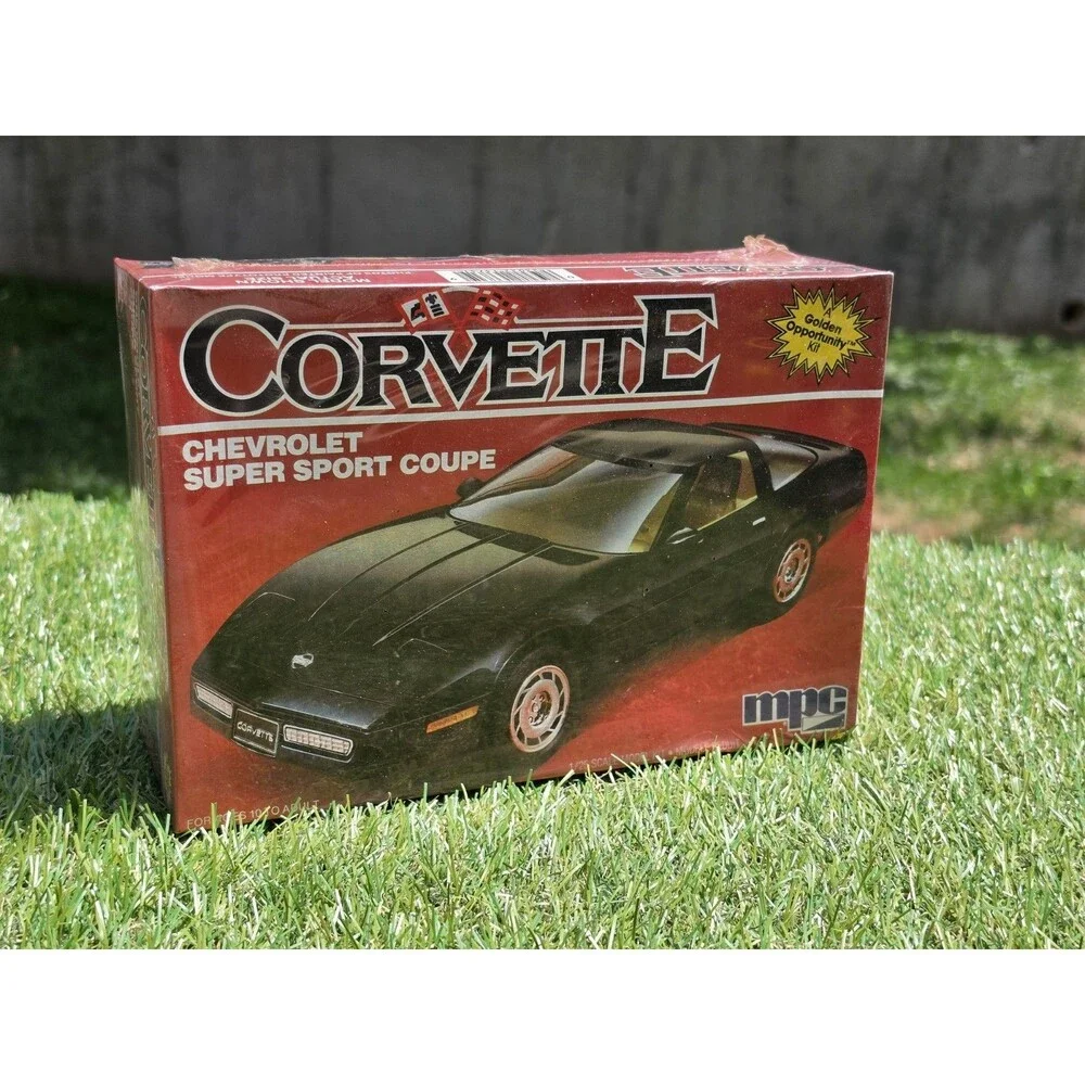 MPC Corvette Chevrolet Super Sport Coupe Car Model Kit #6364 New Sealed*